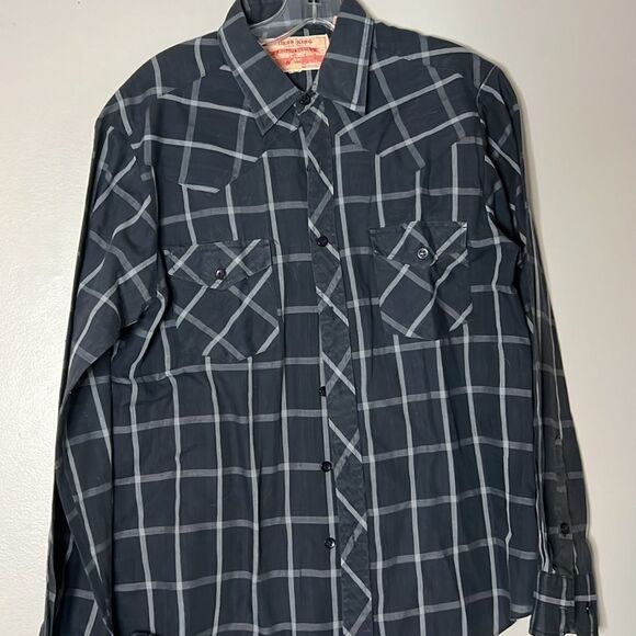 Chess King men’s long sleeve button-down shirt - Picture 3 of 7